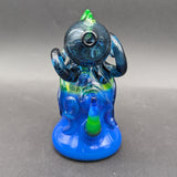 Mako Glass 4.5" Octopus Dab Rig-Avernic Smoke Shop