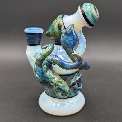 Mako Glass 5.5" Sea Monster Dab Rig #2-Avernic Smoke Shop