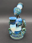 Mako Glass 5.5" Sea Monster Dab Rig #3-Avernic Smoke Shop