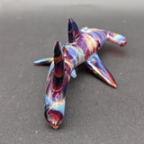 Mako Glass Dry Hammerhead Shark Pipe