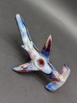 Mako Glass Dry Hammerhead Shark Pipe