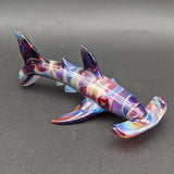 Mako Glass Dry Hammerhead Shark Pipe