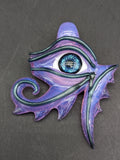 Mako Glass Eye of Ra Pendant