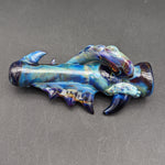 Mako Glass Sea Monster Chillum Pipe #2-Avernic Smoke Shop
