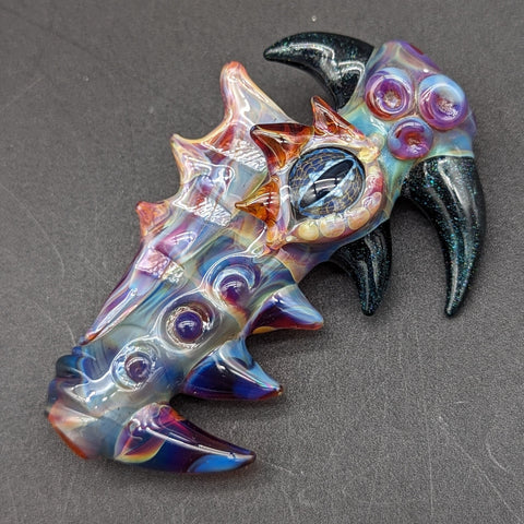 pipe of smoke monsters Mako Glass Sea Monster Chillum Pipe #1 – Avernic Smoke Shop