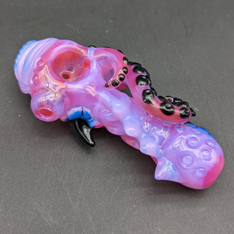 Mako Glass Sea Monster Spoon Pipe-Avernic Smoke Shop