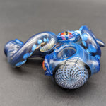 Mako Glass Sea Serpent Hand Pipe