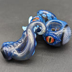 Mako Glass Sea Serpent Hand Pipe