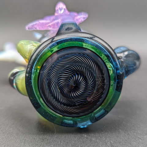 Uv Dab Rigs Mako Glass UV Hammerhead Octopus Dab Rig – Avernic Smoke Shop