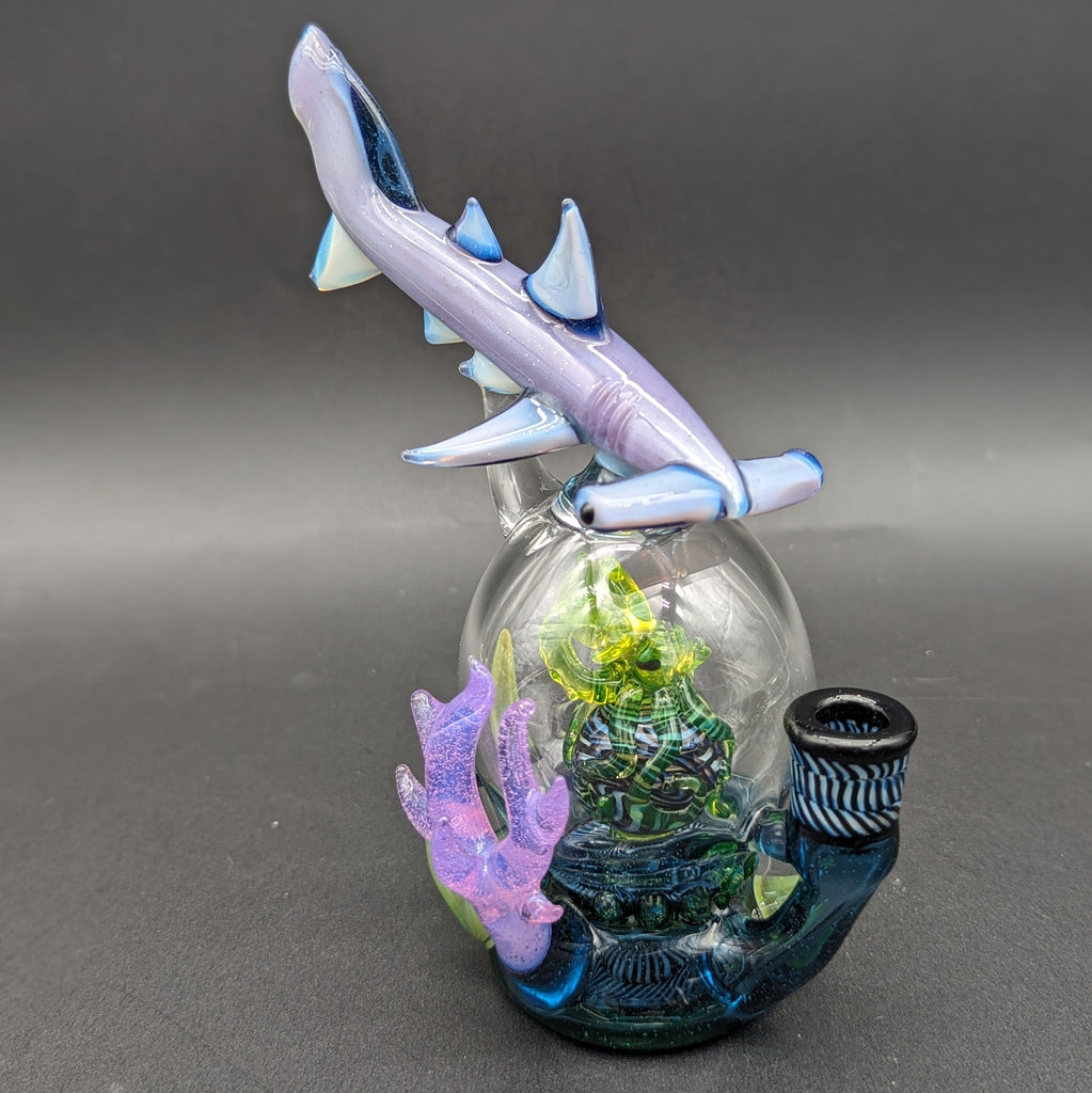 Uv Dab Rigs Mako Glass UV Hammerhead Octopus Dab Rig – Avernic Smoke Shop
