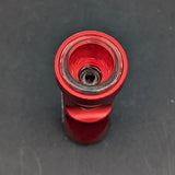 Metal + Glass Chillum Pipe-Avernic Smoke Shop