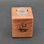 Midnight Glass - 1 Piece Wooden 18mm Slide Holders-Avernic Smoke Shop