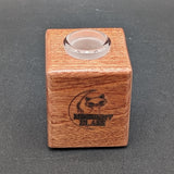 Midnight Glass - 1 Piece Wooden 18mm Slide Holders-Avernic Smoke Shop
