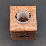 Midnight Glass - 1 Piece Wooden 18mm Slide Holders-Avernic Smoke Shop