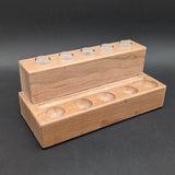 Midnight Glass - 10mm Wooden Dab Stations