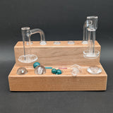 Midnight Glass - 10mm Wooden Dab Stations