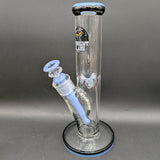 Midnight Glass 12" 9mm Straight Tube Bong