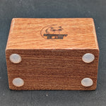 Midnight Glass - 2 Piece Wooden 18mm Slide Holders-Avernic Smoke Shop