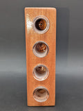 Midnight Glass - 4 Piece Wooden Slide Holders-Avernic Smoke Shop