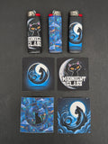 Midnight Glass Bic Lighter Wraps