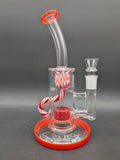 Midnight Glass Candy Cane Klein Recycler