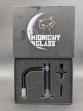 Midnight Quartz 80mm Control Tower Set 10mm-Avernic Smoke Shop