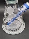 Milky Way - Femme Samurai 16″ Beaker Bong