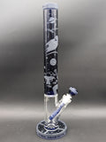 Milkyway Glass "Alien Artifacts" 18″ Straight Tube