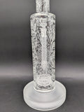 Milkyway Glass "Floral X" 13″ Water Pipe-Avernic Smoke Shop