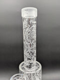 Milkyway Glass "Floral X" 13″ Water Pipe-Avernic Smoke Shop