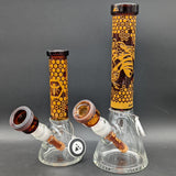 Milkyway Glass Honeycomb Nectar Beaker Bong