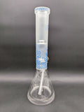 Milkyway Glass "Lotus X" 14" Beaker Bong-Avernic Smoke Shop