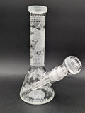 Milkyway Glass Mini Bee Hive 8" Beaker-Avernic Smoke Shop