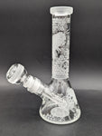 Milkyway Glass Mini Bee Hive 8" Beaker-Avernic Smoke Shop