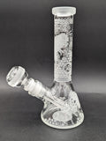 Milkyway Glass Mini Bee Hive 8" Beaker-Avernic Smoke Shop