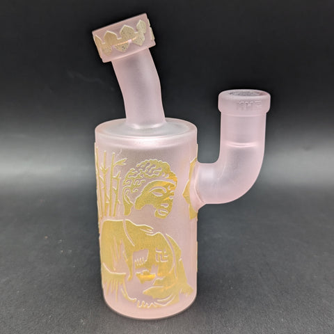 Milkyway Glass "Peace and Joy" 6" Dab Rig-Avernic Smoke Shop
