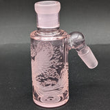 Milkyway Glass "Phoenix" Dry Ash Catcher 14mm - Pink-Avernic Smoke Shop