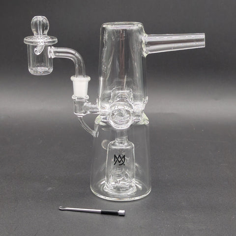 MJ Arsenal Turret Glass Dab Rig Set | 6.25" | 10mm