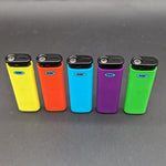 MK Jet Torch Lighter | Rubber Coat | Assorted Colors-Avernic Smoke Shop