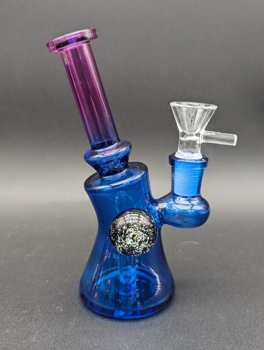 Multi Color Fade Bent Neck Mini Beaker – Avernic Smoke Shop