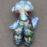 Mushroom Sprite Glass Pendant - By Homie G Glass