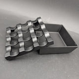 Nine Hole Metal Ashtray