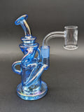 On Point Glass - Mini Rig Series - 5" Chronograph Matrix Recycler