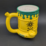 Ooze Ceramic Mug - Toxic Waste Barrel-Avernic Smoke Shop