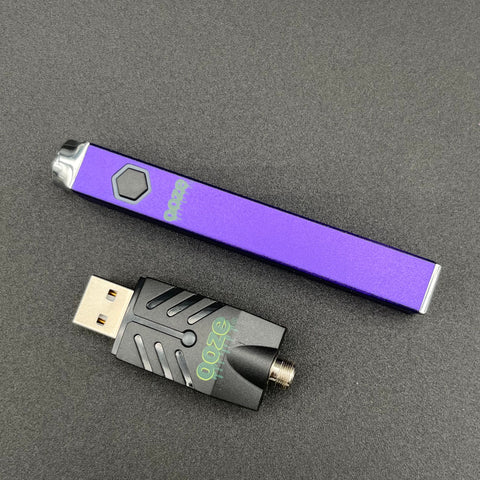 Ooze Quad Flex Temp Square Vape Pen 510 Battery w/ Charger | 500mAh Avernic Smoke Shop Ooze Quad Flex Temp Square Vape Pen 510 Battery w/ Charger | 500mAh Avernic Smoke Shop