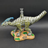 Parasaurolophus Dinosaur Bong - Glass and Resin