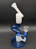 Phoenix 10" Bi-Color Kinked Bent Neck Tube-Avernic Smoke Shop