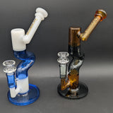Phoenix 10" Bi-Color Kinked Bent Neck Tube-Avernic Smoke Shop