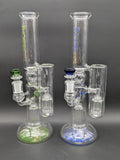 Phoenix 14" Dual Tree Side Perc Bong-Avernic Smoke Shop