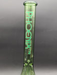 Phoenix 18" Green Beaker Bong